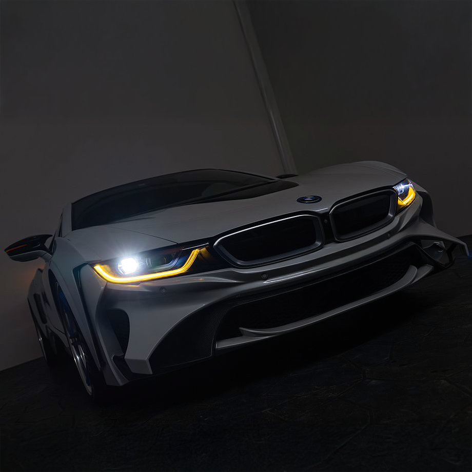 Yellow DRL - BMW i8