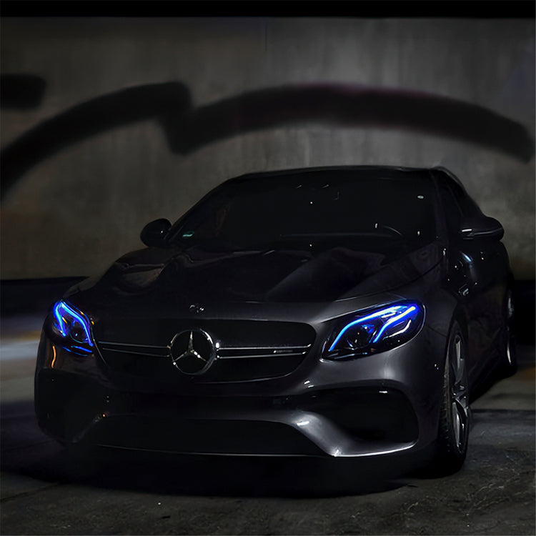 LED DRL Boards for Mercedes-Benz E-Class (2016-2020) Blue
