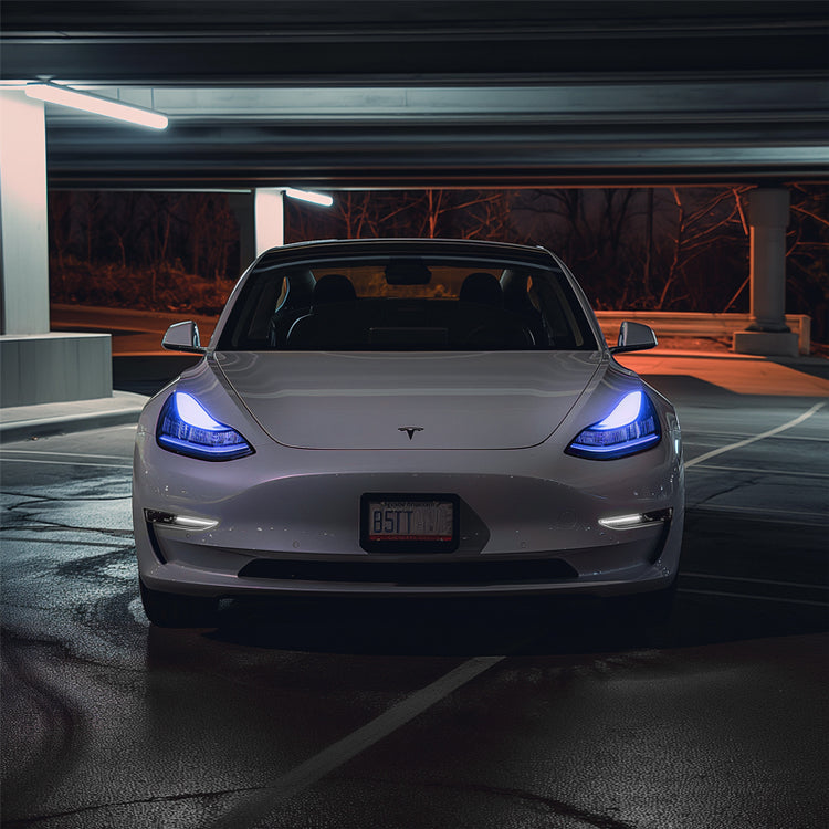 LED DRL Boards for Tesla Model 3 (2017-2022) blue